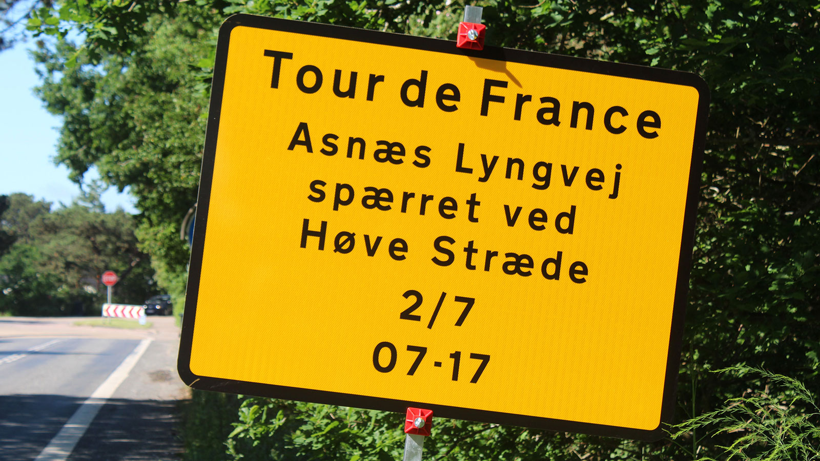Trafik | Trafikinformation | Afspærringer | Tour de France | 2022  | Odsherred Kommune