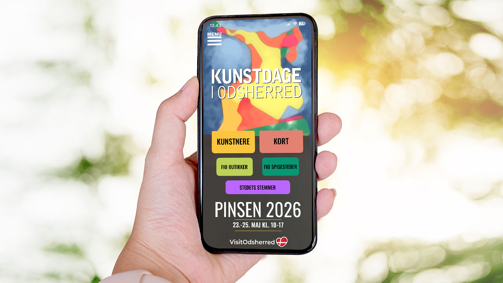 App | Kunstdage i Odsherred | Pinsekunstdage | Høstkunstdage | Odsherreds Kunstdage | Sjælland | Danmark