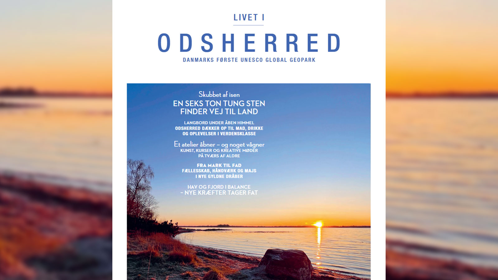 Bookazine | UNESCO Global Geopark Odsherred | Sjælland | Danmark