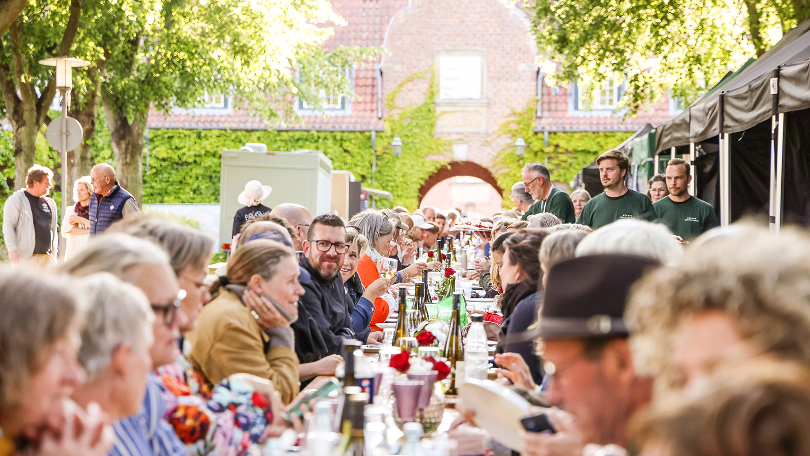 Langbordsmiddag | Anneberg Kulturpark | Odsherred | Sjælland | Danmark